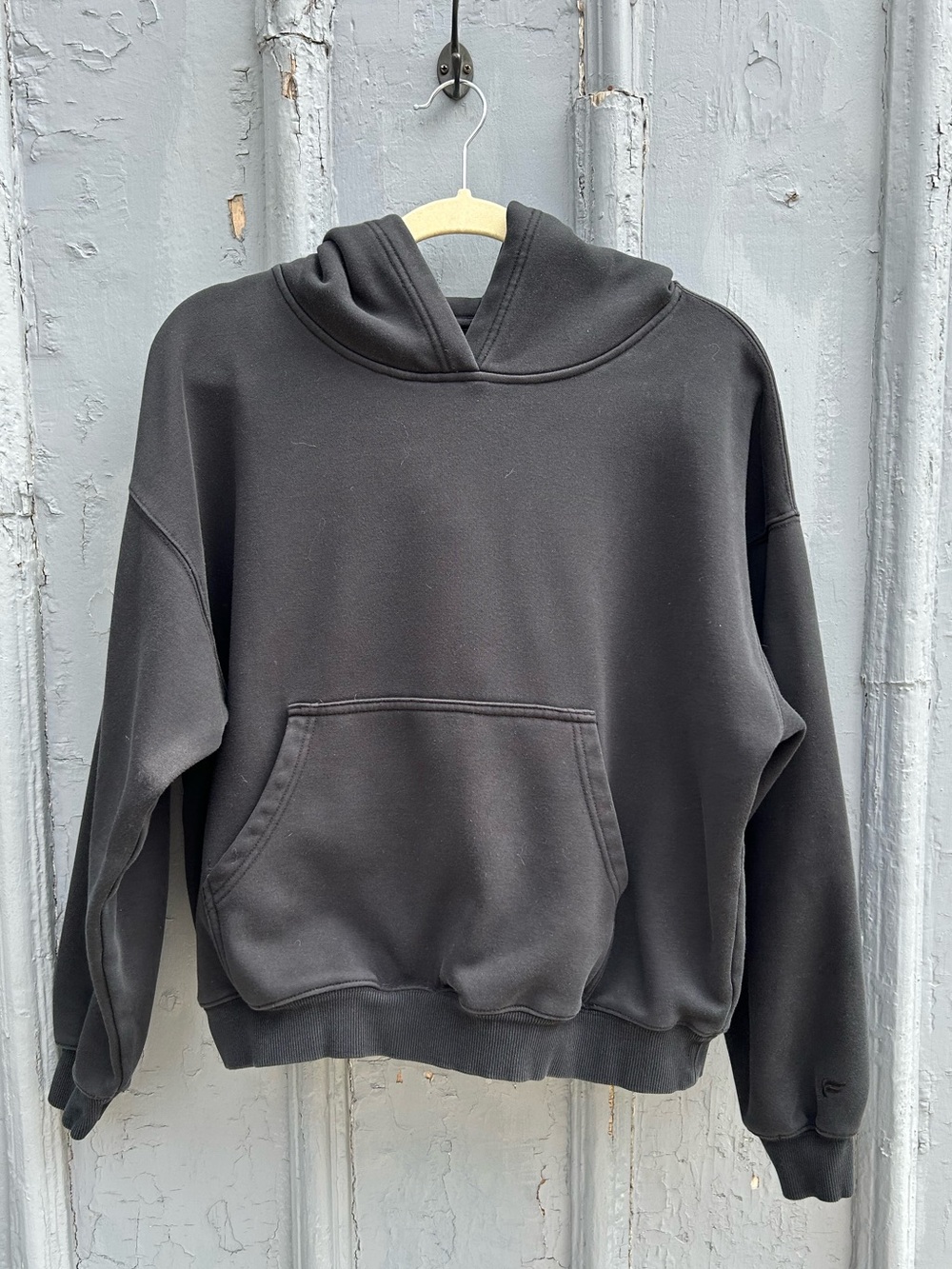 Fabletics Black Hoodie, size Large